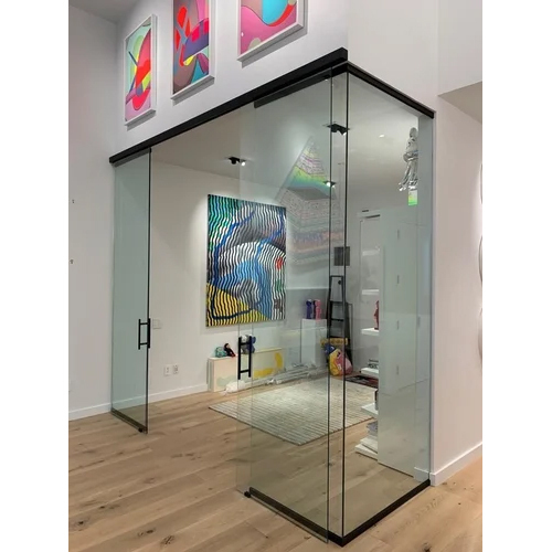 Sliding Glass Partition
