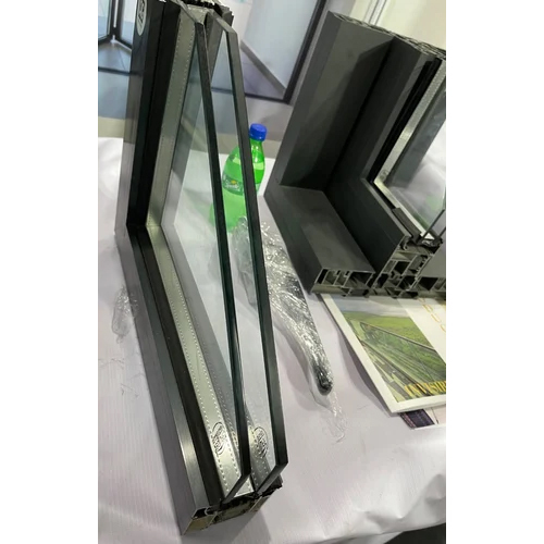 Sound Proof Glass Partition - High-Quality Glass, Transparent Color | Maximum Sound Insulation, Easy Carpenter Assembly, Polished Finish