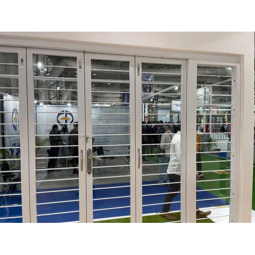 French Glass Aluminium Folding Window