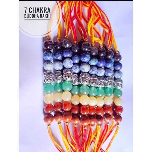 7 Chakra Healing Rakhi Buddha Whith Super Quality