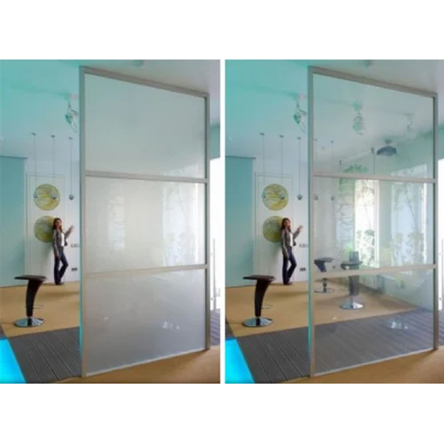 Transparent Switchable Glass - Pattern: Plain