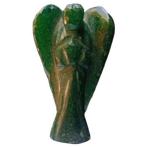 2 inch Green Quartz Angel Statue