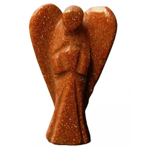 2.5 Inch Brown Angel Statue - Hardness: High