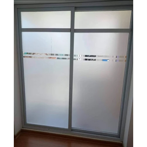 Aluminium Sliding Door - Color: Grey