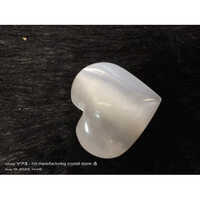 Selenite Crystal Heart