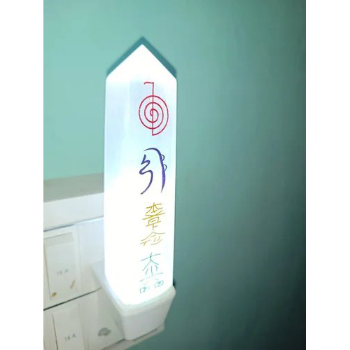 Selenite Lamp