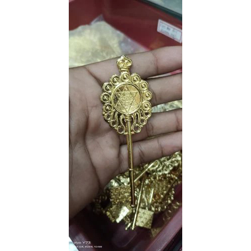 festival item Kuber kunji goold plating