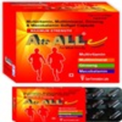 MultiMinerals, Ginseng & Cyanocobalamin Softgel Capsule