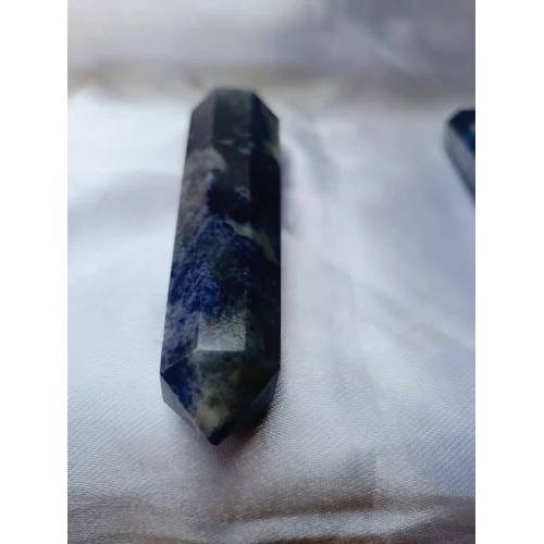 Healing Sodalite Wand - 34 Inch, Expertly Carved Crystal For Inner Peace And Emotional Balance