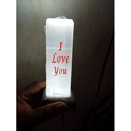 Natural healing selenite lamps charging size 56 inch