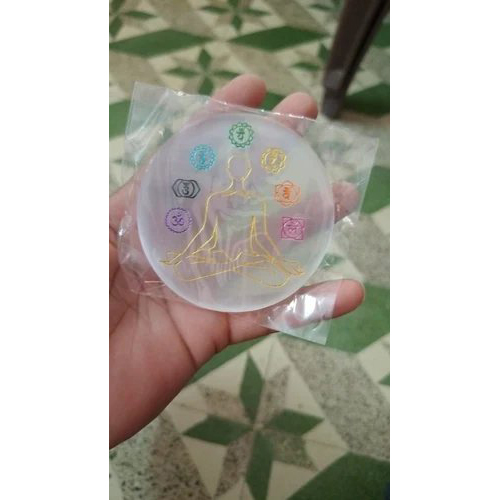 Selenite Charge Plate Charving Whith - Application: Home