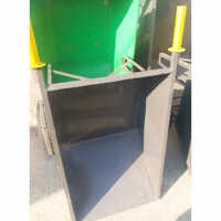Metal Trolley Wheel - Color: Black