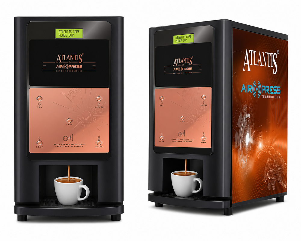 Air Press Atlantis Tea And Coffee Vending Machine - Automatic Grade: Automatic