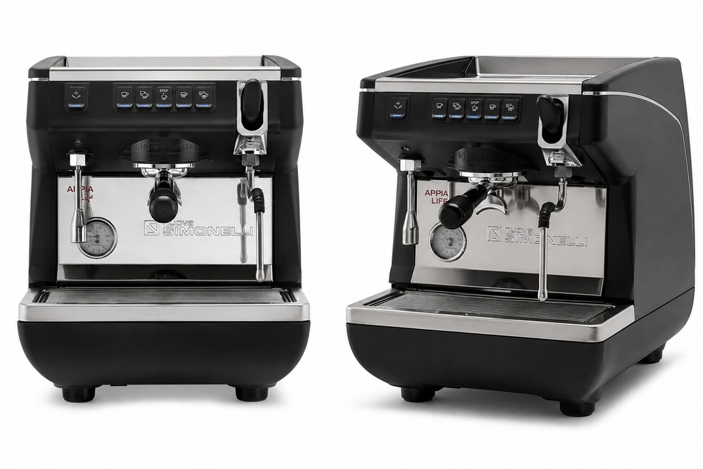 Semi Automatic Coffee Machine - Stainless Steel, 100 Liter/Day Capacity, Sleek Black Color, 220 Volt Voltage | User-Friendly & Durable Design