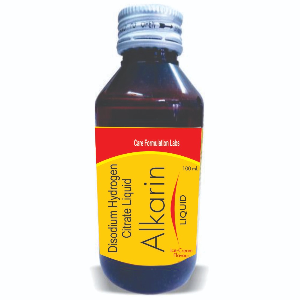 Disodium Hydrogen Citrate Syrup - 5ml Liquid Dose | Urine Alkalizer, Gout & Kidney Stone Treatment, Dosage As Per Suggestion, Store In Cool & Dry Place