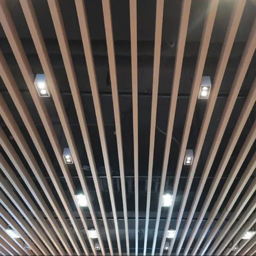 Sound Absorbers Aluminium Baffle Ceiling