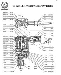 Ralli Wolf Light Duty Drill (EJ3C)