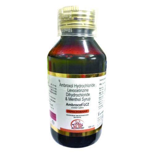 Ambroxol Hydrochloride ,Levocetirizine Dihydrochloride & Menthol  Syrup - Drug Type: General Medicines