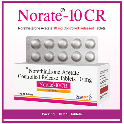 Norate-10Cr Tablets - Drug Type: General Medicines