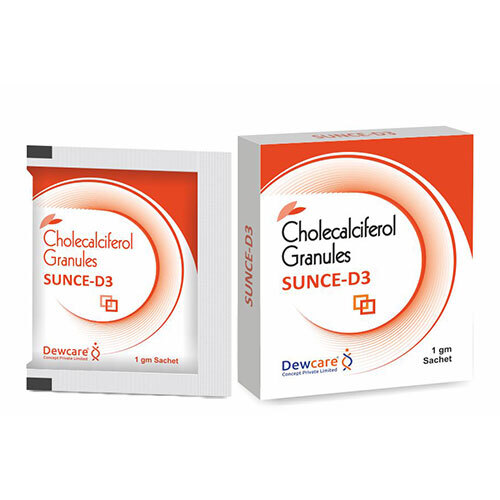 Sunce-D3 Sachets - Ingredients: Cholecalciferol (60000 Iu)