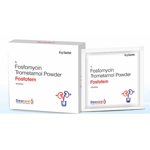 Fosfofem Sachets - Ingredients: Fostomycin Trometamol 3Gm