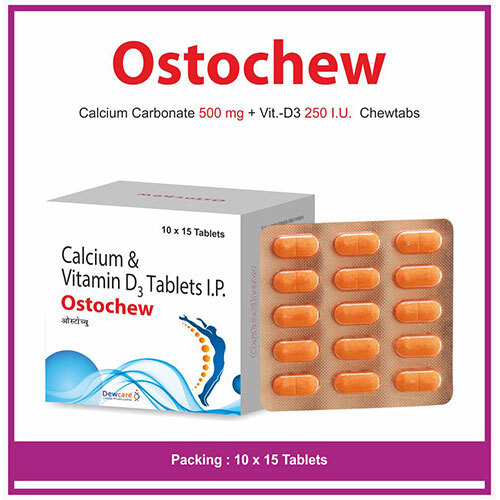 Ostochew Tablet - Drug Type: General Medicines