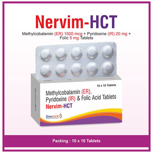 Nervim-Hct Tablets - Drug Type: General Medicines