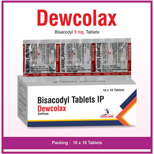 Dewcolax Tablet - Drug Type: General Medicines