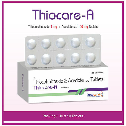 Thiocare-A Tablets - Drug Type: General Medicines