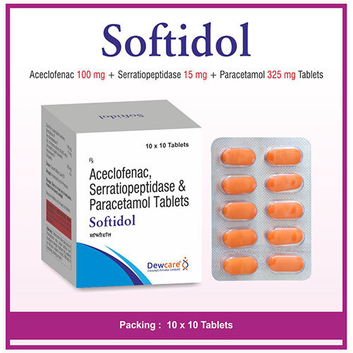 Softidol Tablets - Drug Type: General Medicines