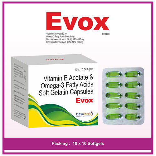 Evox Softgel Capsules