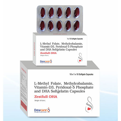 Zestfull-Dha Softgels Capsules - Drug Type: General Medicines