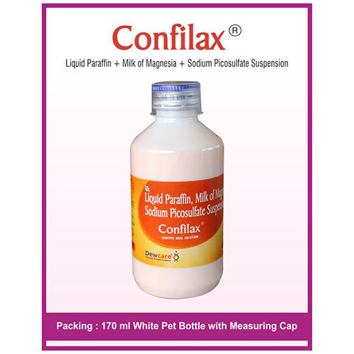 Confilax Suspension - Dosage Form: Syrup