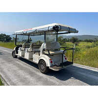 6 Seater Electric Golf Cart - Color: White