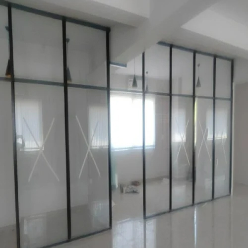 Frameless Glass Partition Services - Color: Transparent