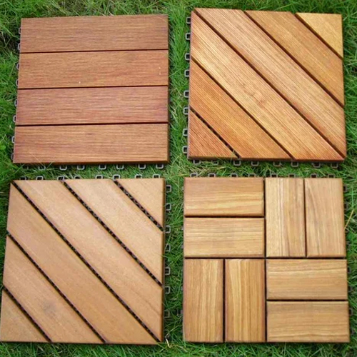 Wood Deck Tiles - Color: Brown