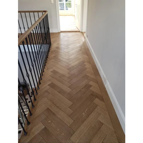 Parquet Wooden Flooring - Color: Brown