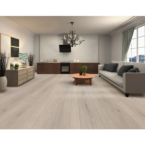 Spc Wooden Flooring - Color: Gray