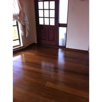 Matte Laminate Flooring - 8mm Thickness, 181mm Width | Brown Color, Anti-slip Feature, Natural Aesthetic