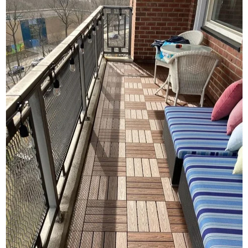 Wpc Outdoor Decking Tiles