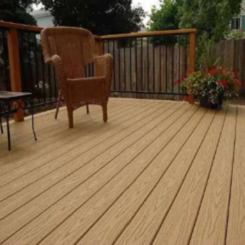 Golden Wpc Decking - Color: Brown