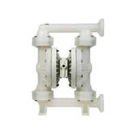 Air Operated Diaphragm Pump - Color: White