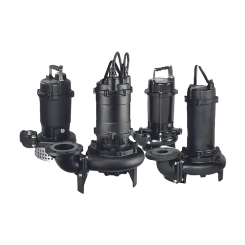 Non Clog Mud Sewage Pump - Color: Black