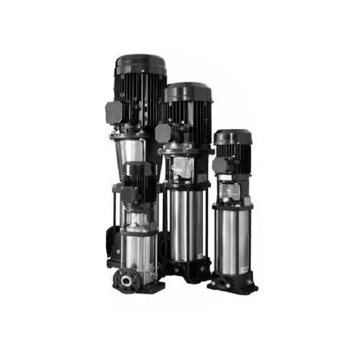 Industrial Vertical Inline Pump - Color: Black