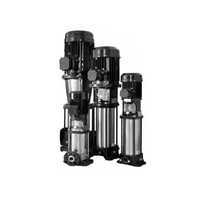 Industrial Vertical Inline Pump - Color: Black