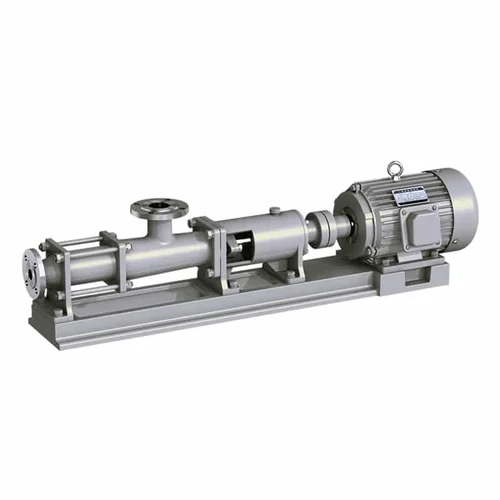 Progressive Cavity Screw Pump - Color: Silver