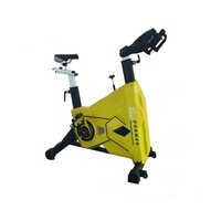 Spin Exercise Bike - Heavy-duty Alloy Frame , Adjustable Resistance Levels For Custom Workouts, Smooth & Quiet Belt Drive System, Ideal For Strength Gains And Weight Loss, 2-5 Year Warranty