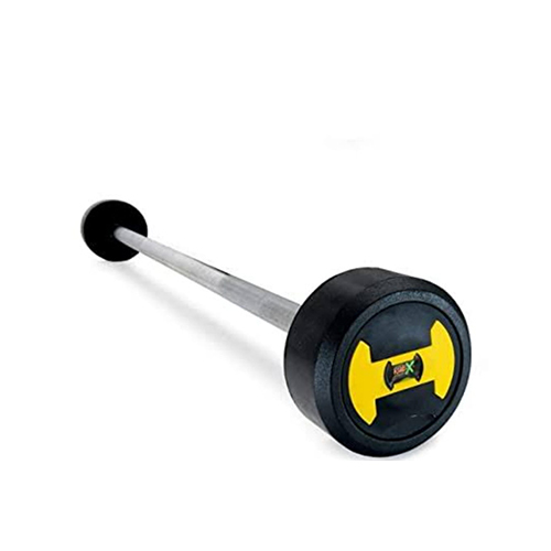 Steel And Rubber 10 Kg Fixed Straight Barbell Weight - Application: Endurance