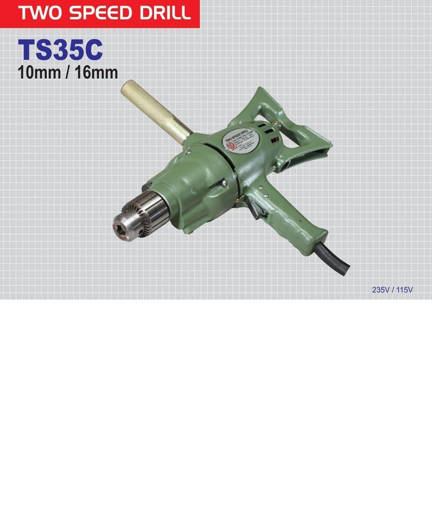 Ralli Wolf Two Speed Drill ( 10mm/16mm) - Application: Industrial