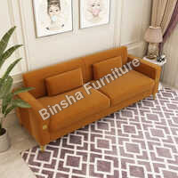 Three Seater Velvet Sofa - Dimensions: 72*30 Inch Inch (in)